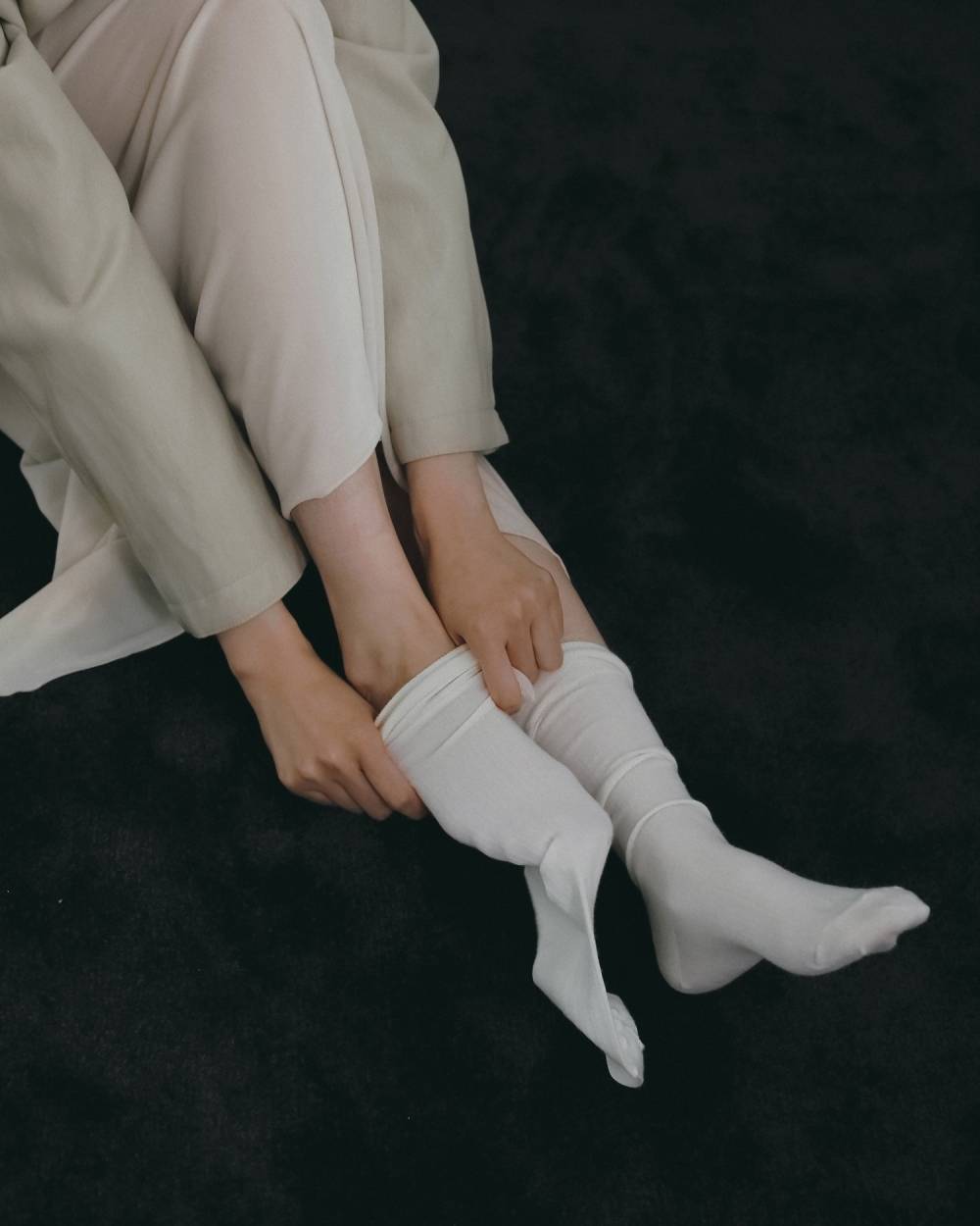 Wool Rib Socks Wool Rib Socks,ウール リブ ソックス,62621028,靴下,ソックス,ウール,ウールリブソックス,ànuke,アンヌーク,lifes,ライフズ,26ss,26fall,26aw