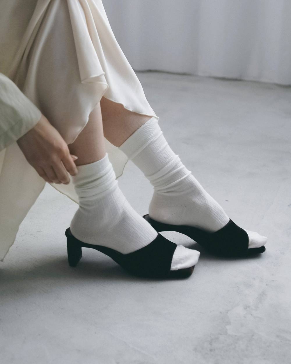 Wool Rib Socks Wool Rib Socks,ウール リブ ソックス,62621028,靴下,ソックス,ウール,ウールリブソックス,ànuke,アンヌーク,lifes,ライフズ,26ss,26fall,26aw
