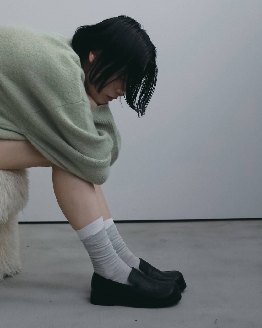 Sheer Rib Socks Sheer Rib Socks,シアー リブ ソックス,62621029,靴下,ソックス,リブソックス,ànuke,アンヌーク,lifes,ライフズ,26ss,26fall,26aw