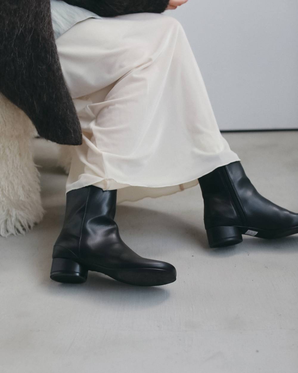 Lowheel Short Boots Lowheel Short Boots,ローヒール ショートブーツ,62621030,ブーツ,靴,シューズ,ショートブーツ,ローヒール,ànuke,アンヌーク,lifes,ライフズ,26fall,26aw