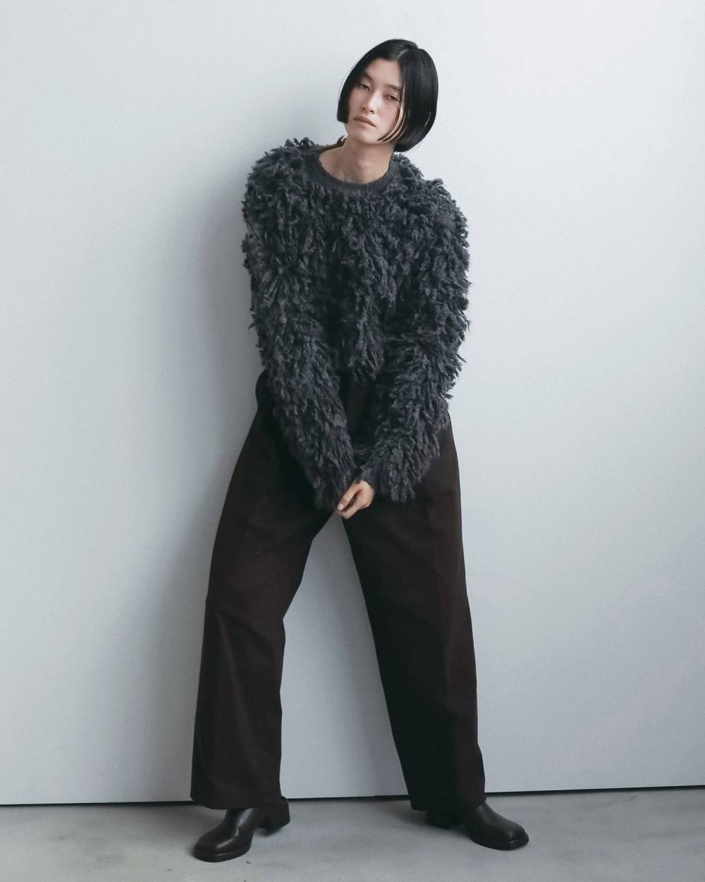 Square Heel Slip-on Square Heel Slip-on,スクエア ヒール スリッポン,62621032,靴,シューズ,スリッポン,エコレザースリッポン,ànuke,アンヌーク,lifes,ライフズ,26fall,26aw