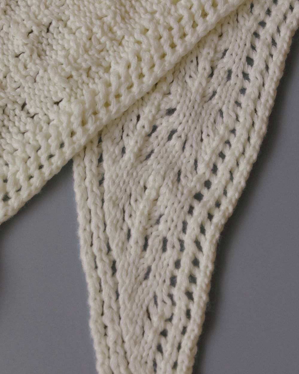 Crochet Triangle Scarf Crochet Triangle Scarf,クロシェト トライアングル スカーフ,62621034,スカーフ,ニット,ニットスカーフ,ànuke,アンヌーク,lifes,ライフズ,26fall,26aw