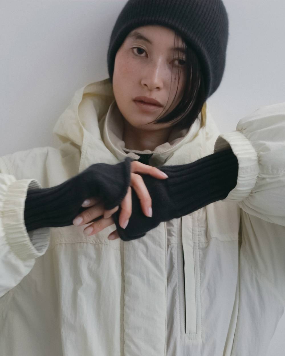 Rib Knit Glove Rib Knit Glove,リブ ニット グローブ,62621035,ニットグローブ,手袋,小物,ànuke,アンヌーク,lifes,ライフズ,26fall,26aw
