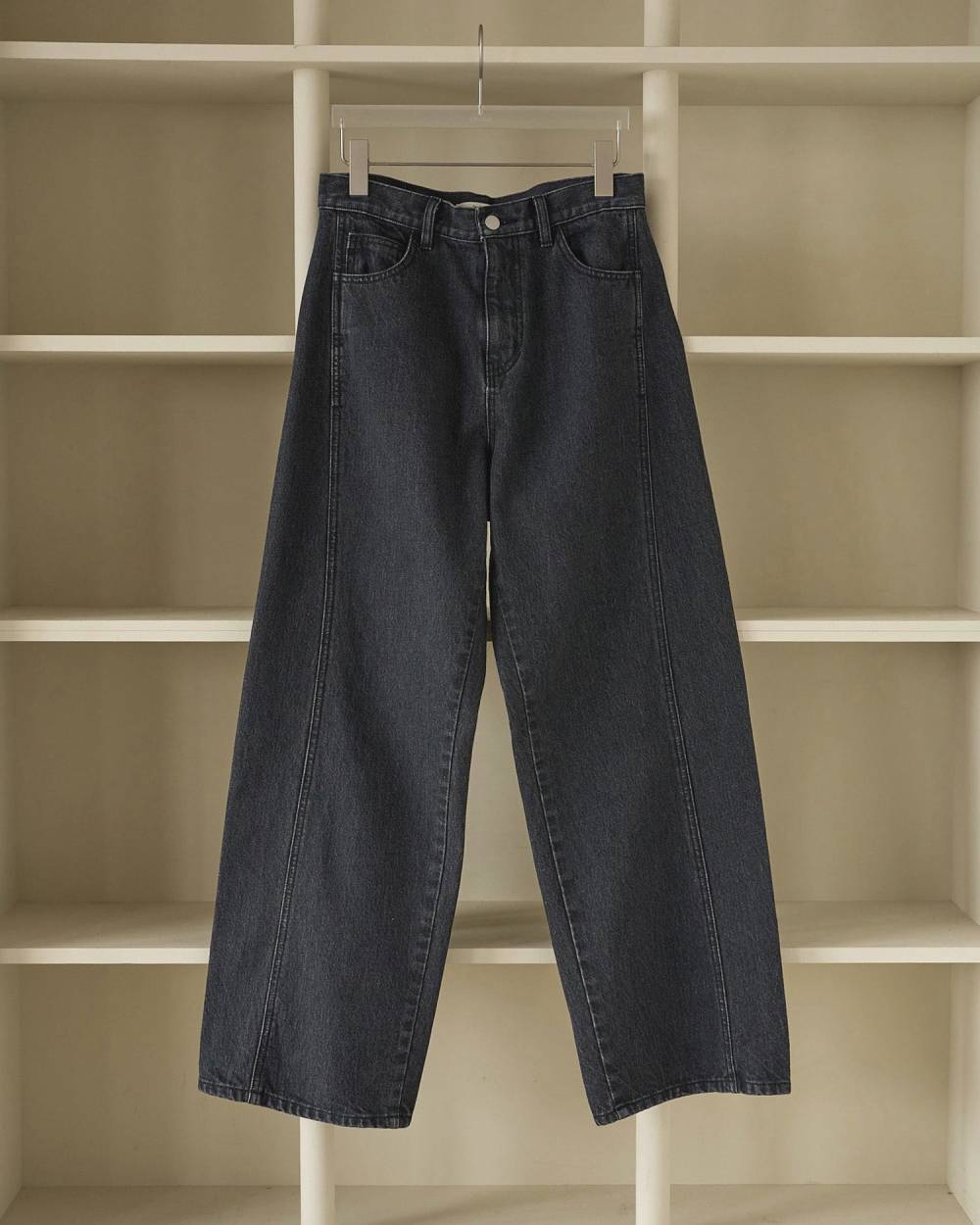Panel Black Denim Panel Black Denim,パネル ブラック デニム,62621401,ボトム,デニム,ブラックデニム,パンツ,ワイドデニム,ànuke,アンヌーク,lifes,ライフズ,26ss,26fall,26aw