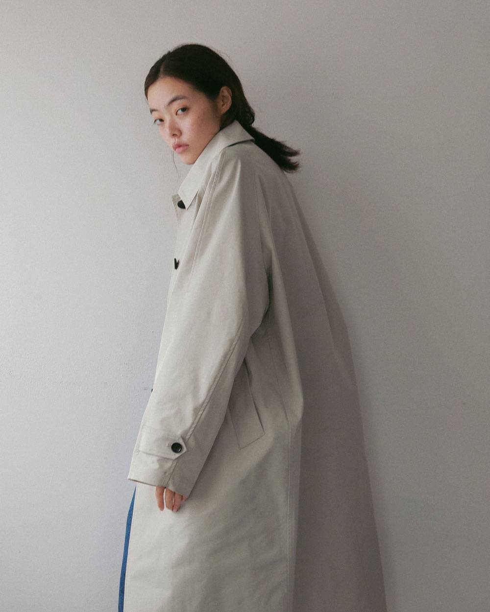 Soutiencollar Twill Coat Soutiencollar Twill Coat,ステンカラー ツイル コート,62710001,アウター,コート,ロングコート,羽織,ànuke,アンヌーク,lifes,ライフズ,27ss