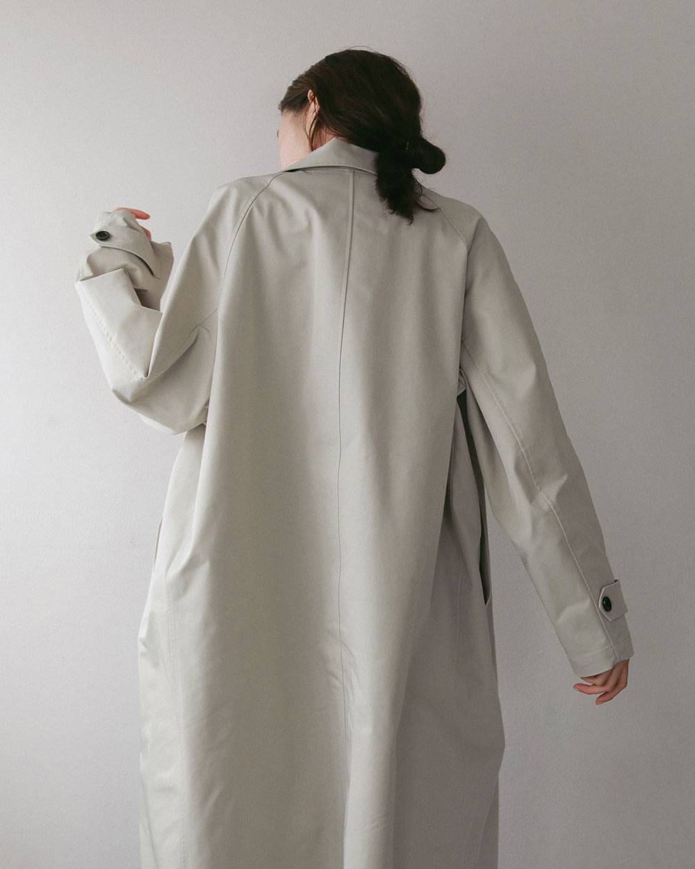 Soutiencollar Twill Coat Soutiencollar Twill Coat,ステンカラー ツイル コート,62710001,アウター,コート,ロングコート,羽織,ànuke,アンヌーク,lifes,ライフズ,27ss
