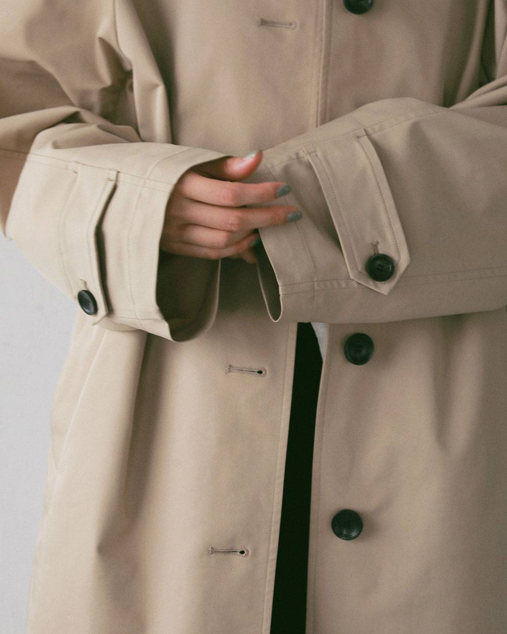 Soutiencollar Twill Coat Soutiencollar Twill Coat,ステンカラー ツイル コート,62710001,アウター,コート,ロングコート,羽織,ànuke,アンヌーク,lifes,ライフズ,27ss