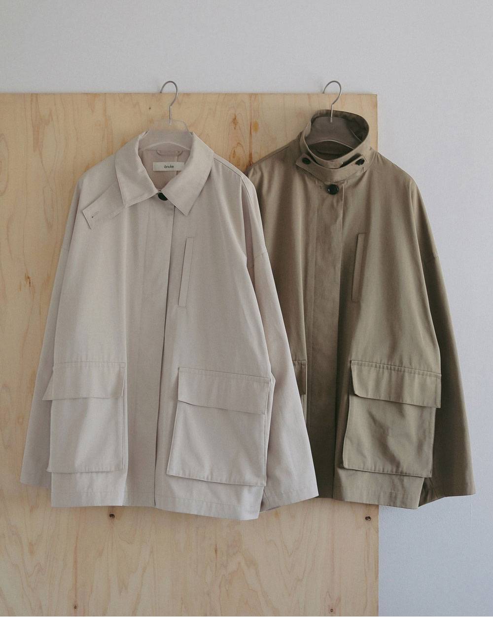Over Half Coat Over Half Coat,オーバー ハーフ コート,62710002,アウター,コート,羽織,ハーフコート,ànuke,アンヌーク,lifes,ライフズ,27ss