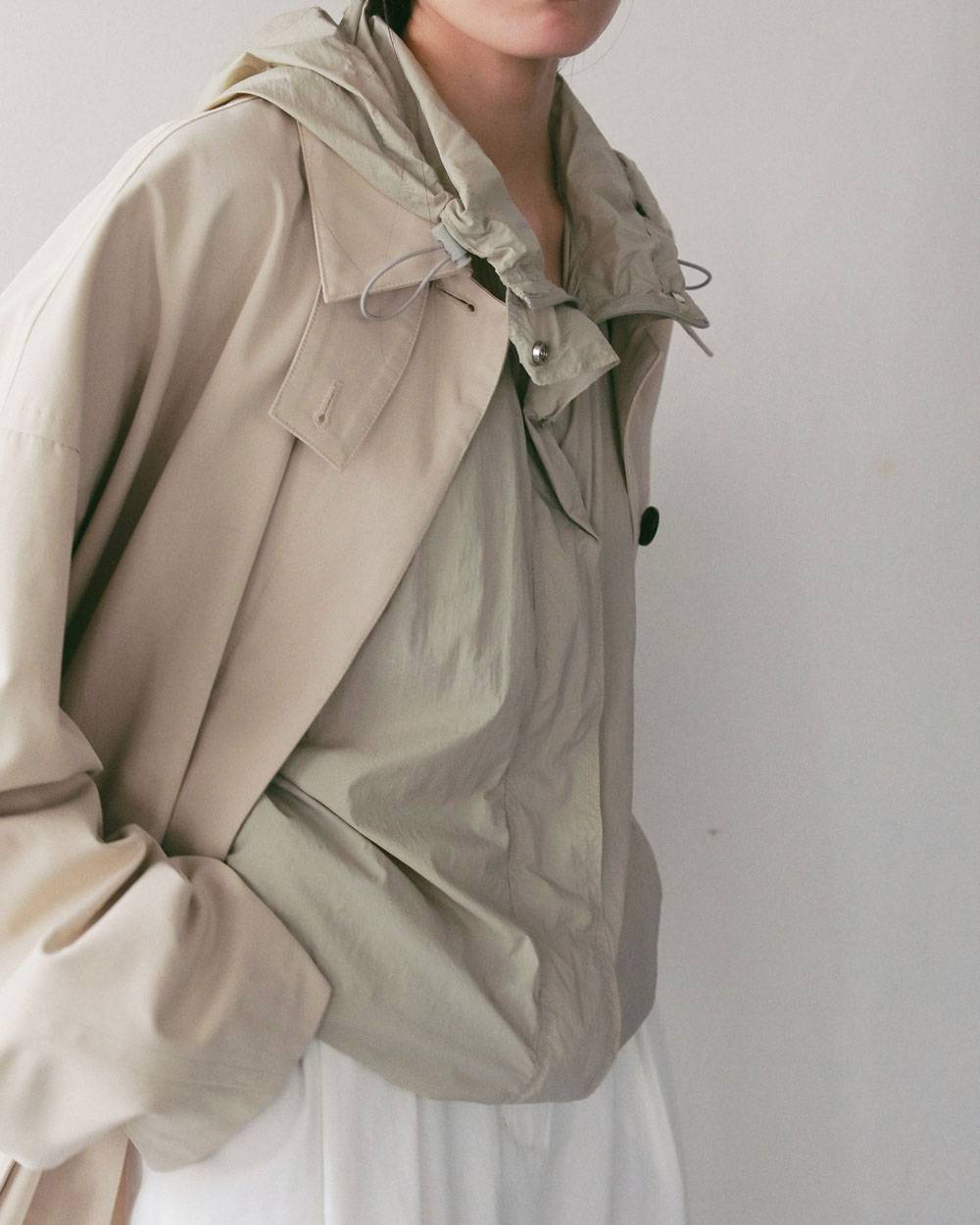 Over Half Coat Over Half Coat,オーバー ハーフ コート,62710002,アウター,コート,羽織,ハーフコート,ànuke,アンヌーク,lifes,ライフズ,27ss