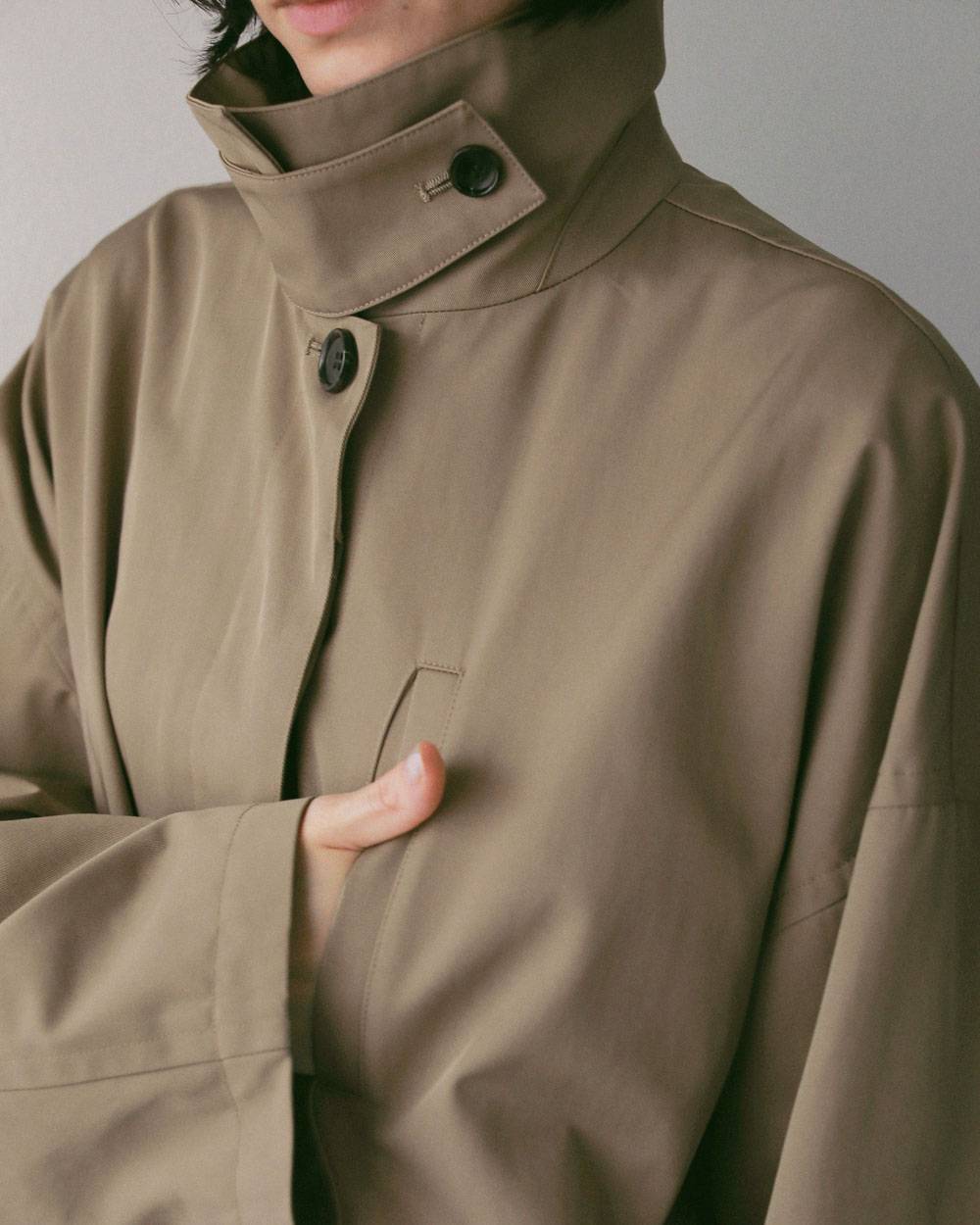 Over Half Coat Over Half Coat,オーバー ハーフ コート,62710002,アウター,コート,羽織,ハーフコート,ànuke,アンヌーク,lifes,ライフズ,27ss