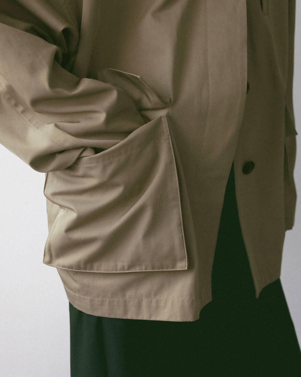 Over Half Coat Over Half Coat,オーバー ハーフ コート,62710002,アウター,コート,羽織,ハーフコート,ànuke,アンヌーク,lifes,ライフズ,27ss