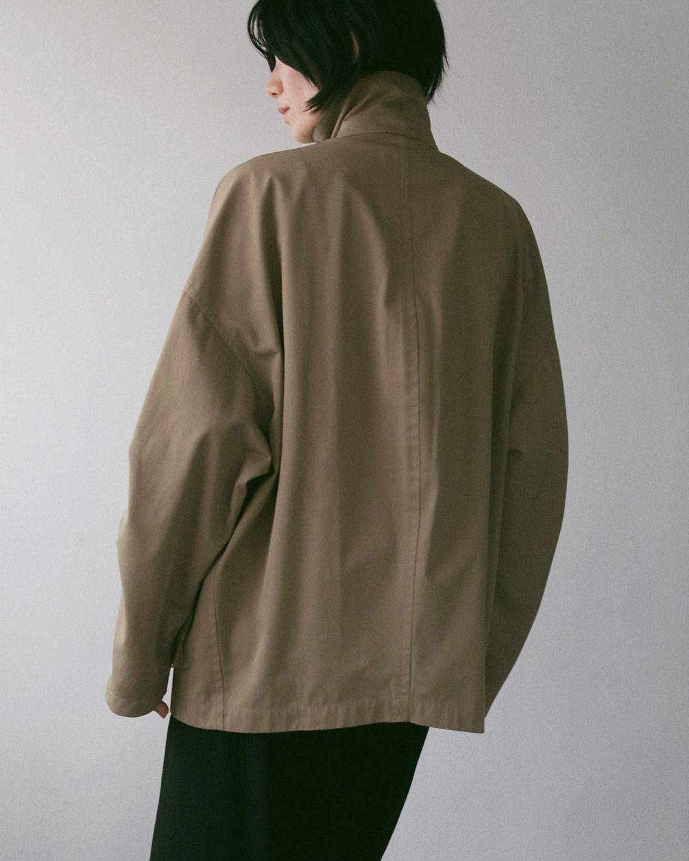 Over Half Coat Over Half Coat,オーバー ハーフ コート,62710002,アウター,コート,羽織,ハーフコート,ànuke,アンヌーク,lifes,ライフズ,27ss
