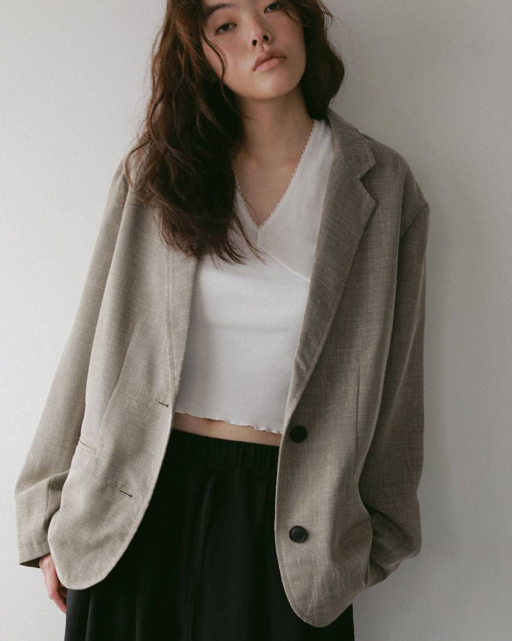 Tweed Mesh Jacket Tweed Mesh Jacket,ツイード メッシュ ジャケット,62510903,JK,ジャケット,アウター,羽織,テーラードジャケット,ànuke,アンヌーク,lifes,ライフズ,27ss