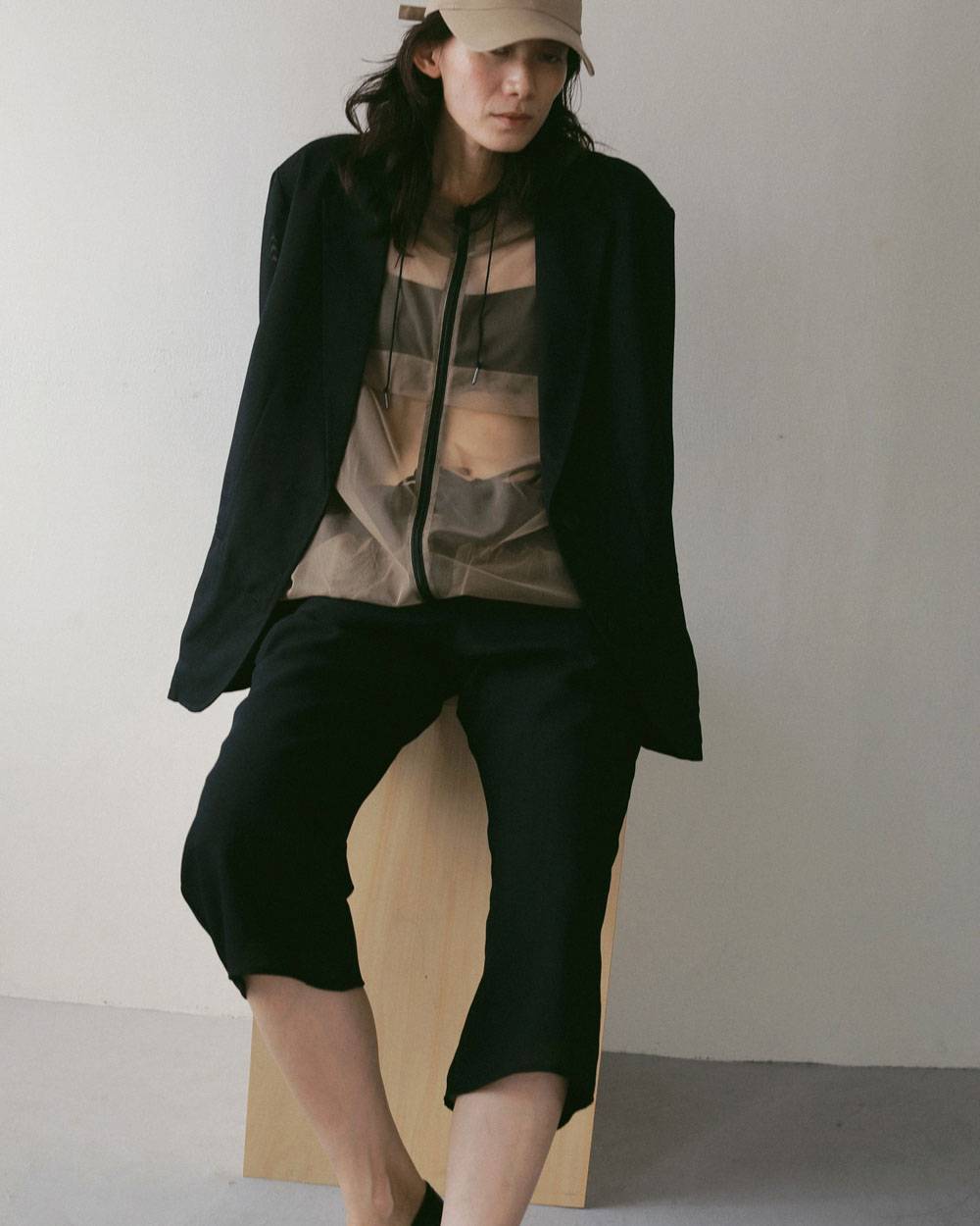 Tweed Mesh Jacket Tweed Mesh Jacket,ツイード メッシュ ジャケット,62510903,JK,ジャケット,アウター,羽織,テーラードジャケット,ànuke,アンヌーク,lifes,ライフズ,27ss