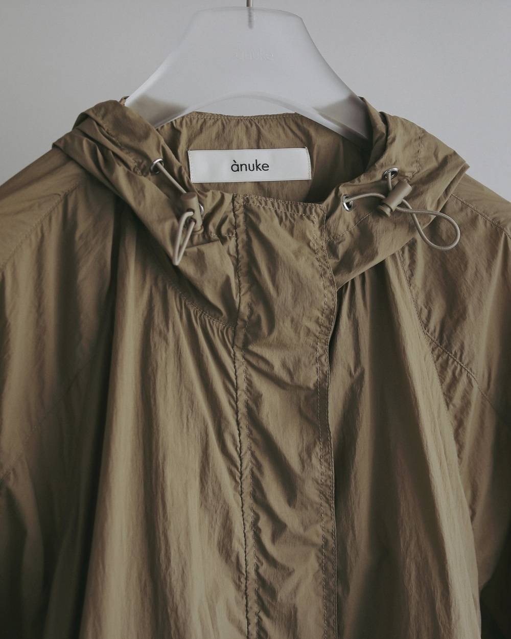 Sheer Track Blouson Sheer Track Blouson,シアー トラック ブルゾン,62710201,アウター,ブルゾン,ナイロン,羽織,軽アウター,シアー,透け感,ànuke,アンヌーク,lifes,ライフズ,27ss
