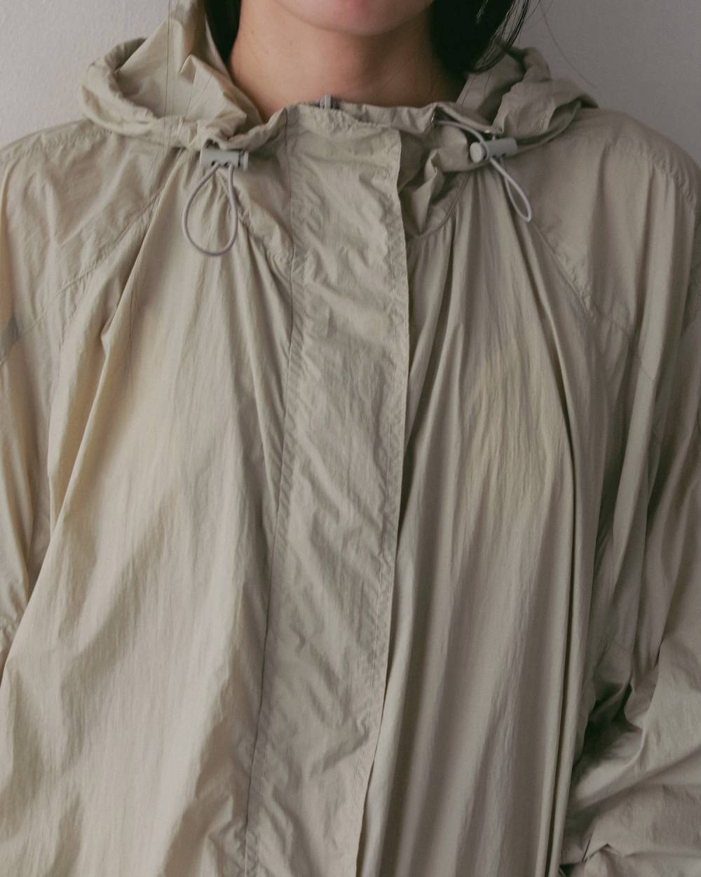 Sheer Track Blouson Sheer Track Blouson,シアー トラック ブルゾン,62710201,アウター,ブルゾン,ナイロン,羽織,軽アウター,シアー,透け感,ànuke,アンヌーク,lifes,ライフズ,27ss