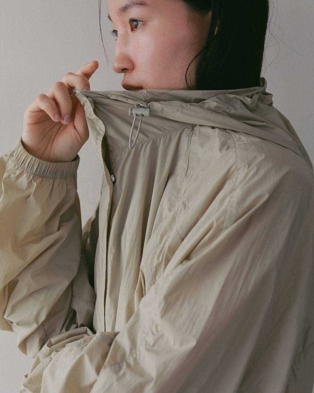 Sheer Track Blouson Sheer Track Blouson,シアー トラック ブルゾン,62710201,アウター,ブルゾン,ナイロン,羽織,軽アウター,シアー,透け感,ànuke,アンヌーク,lifes,ライフズ,27ss