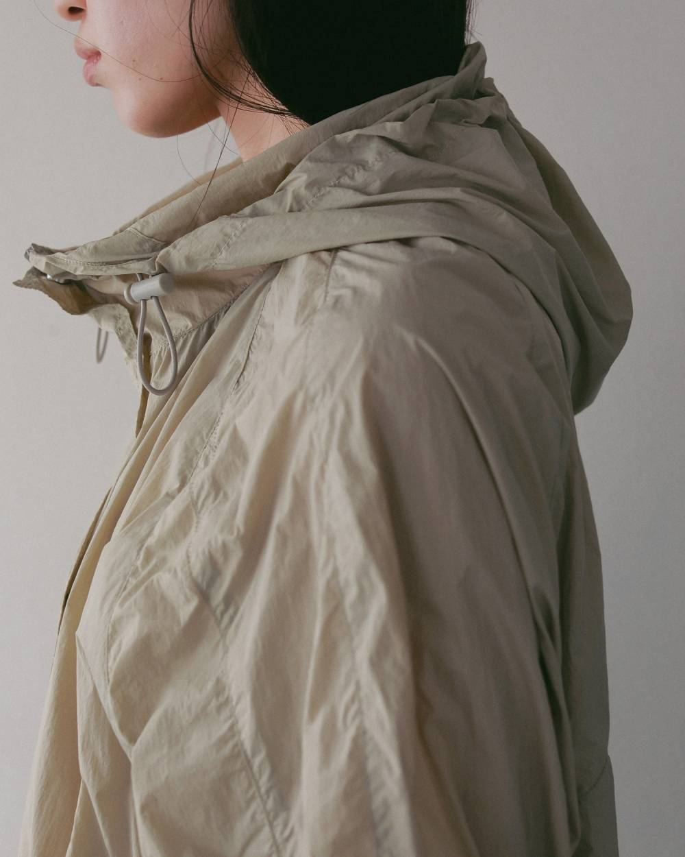 Sheer Track Blouson Sheer Track Blouson,シアー トラック ブルゾン,62710201,アウター,ブルゾン,ナイロン,羽織,軽アウター,シアー,透け感,ànuke,アンヌーク,lifes,ライフズ,27ss