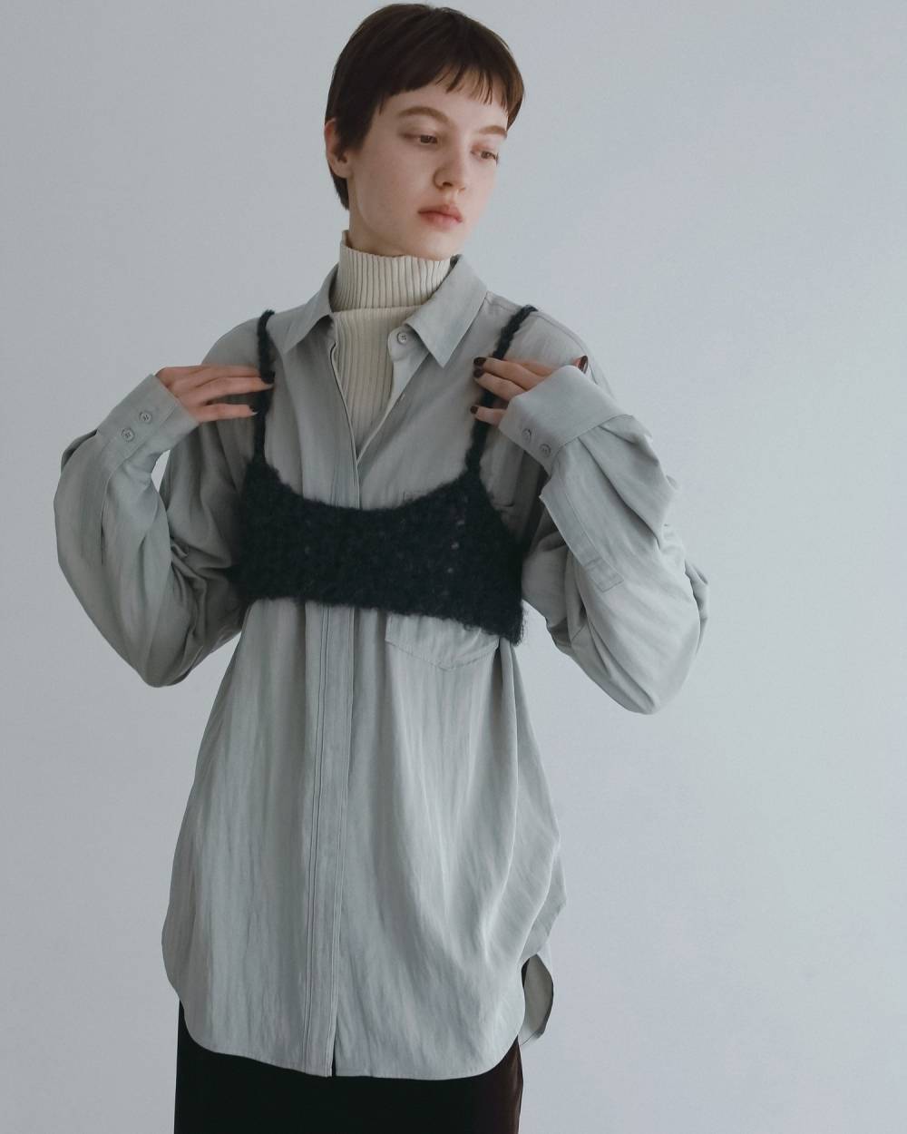 Stitch Over Shirts Stitch Over Shirts,ステッチ オーバーシャツ,62710401,シャツ,トップス,ブラウス,オーバーシャツ,ànuke,アンヌーク,lifes,ライフズ,26fall,26aw