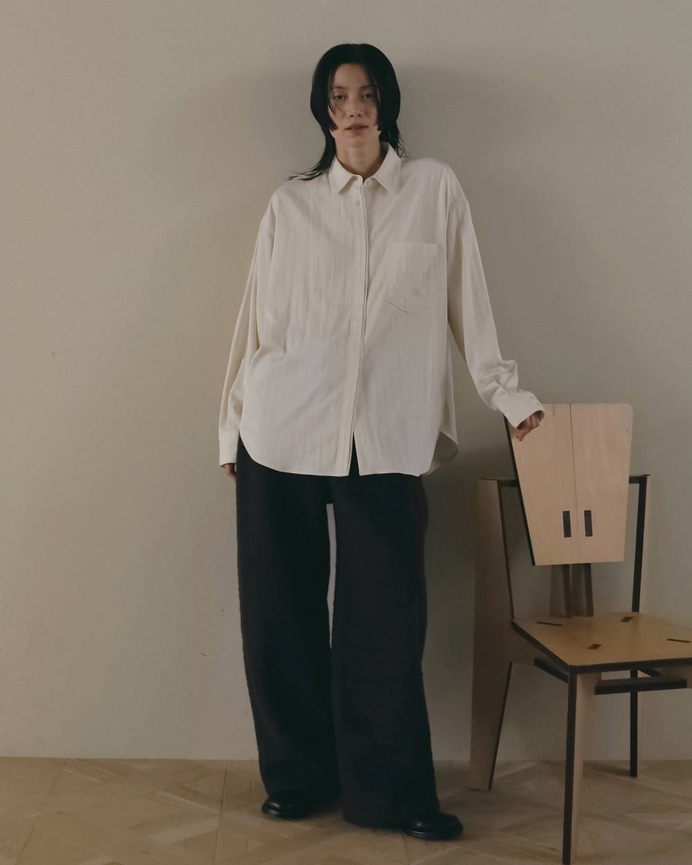 Stitch Over Shirts Stitch Over Shirts,ステッチ オーバーシャツ,62710401,シャツ,トップス,ブラウス,オーバーシャツ,ànuke,アンヌーク,lifes,ライフズ,26fall,26aw