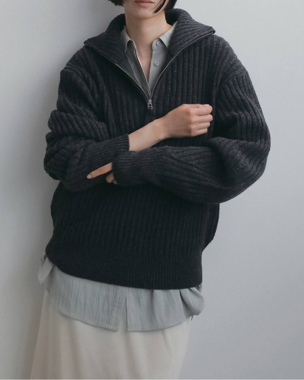 Stitch Over Shirts Stitch Over Shirts,ステッチ オーバーシャツ,62710401,シャツ,トップス,ブラウス,オーバーシャツ,ànuke,アンヌーク,lifes,ライフズ,26fall,26aw