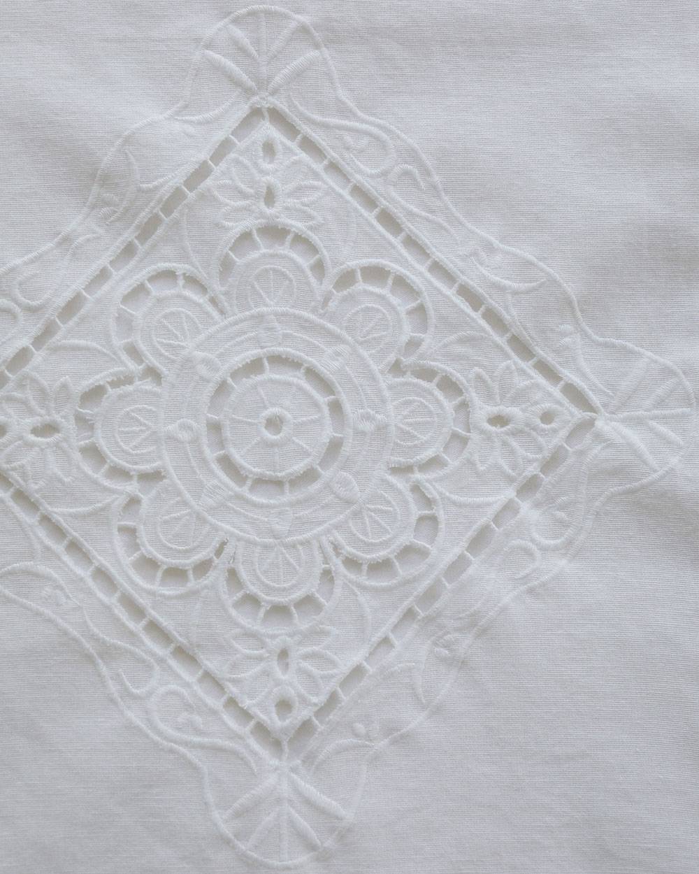 Cutwork Lace Apron Cutwork Lace Apron,カットワーク レース エプロン,62710403,エプロン,刺繍,インド製,エプロントップス,トップス,ànuke,アンヌーク,lifes,ライフズ,27ss