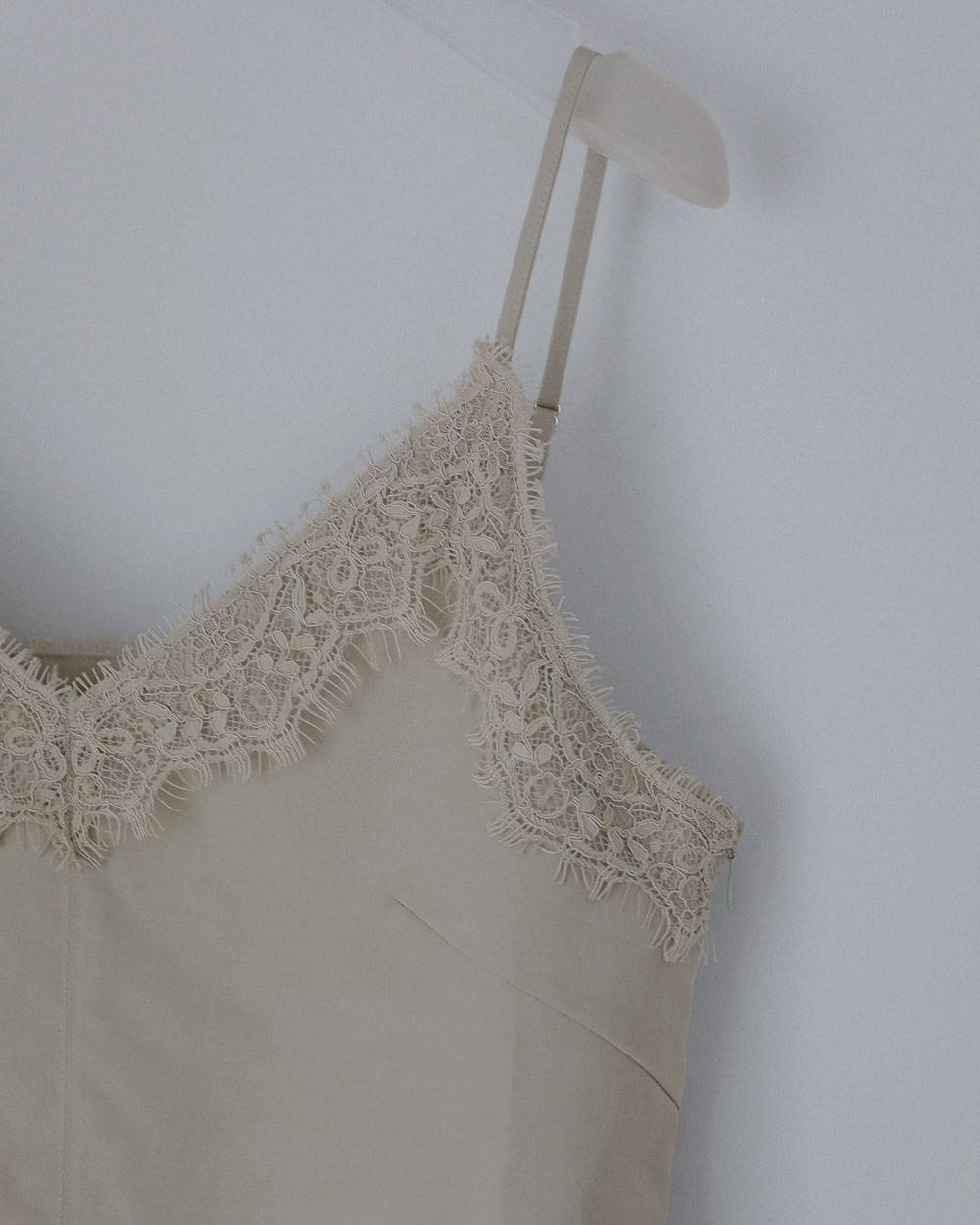 Twill Lace Camisole Twill Lace Camisole,ツイル レース キャミソール,62710404,キャミソールトップス,トップス,キャミソール,キャミ,ànuke,アンヌーク,lifes,ライフズ,27ss
