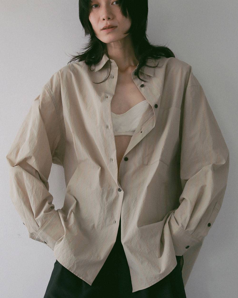Dry Stripe Shirts Dry Stripe Shirts,ドライ ストライプ シャツ,62710406,シャツ,ブラウス,トップス,羽織,ストライプシャツ,ストライプ,柄,ànuke,アンヌーク,lifes,ライフズ,27ss