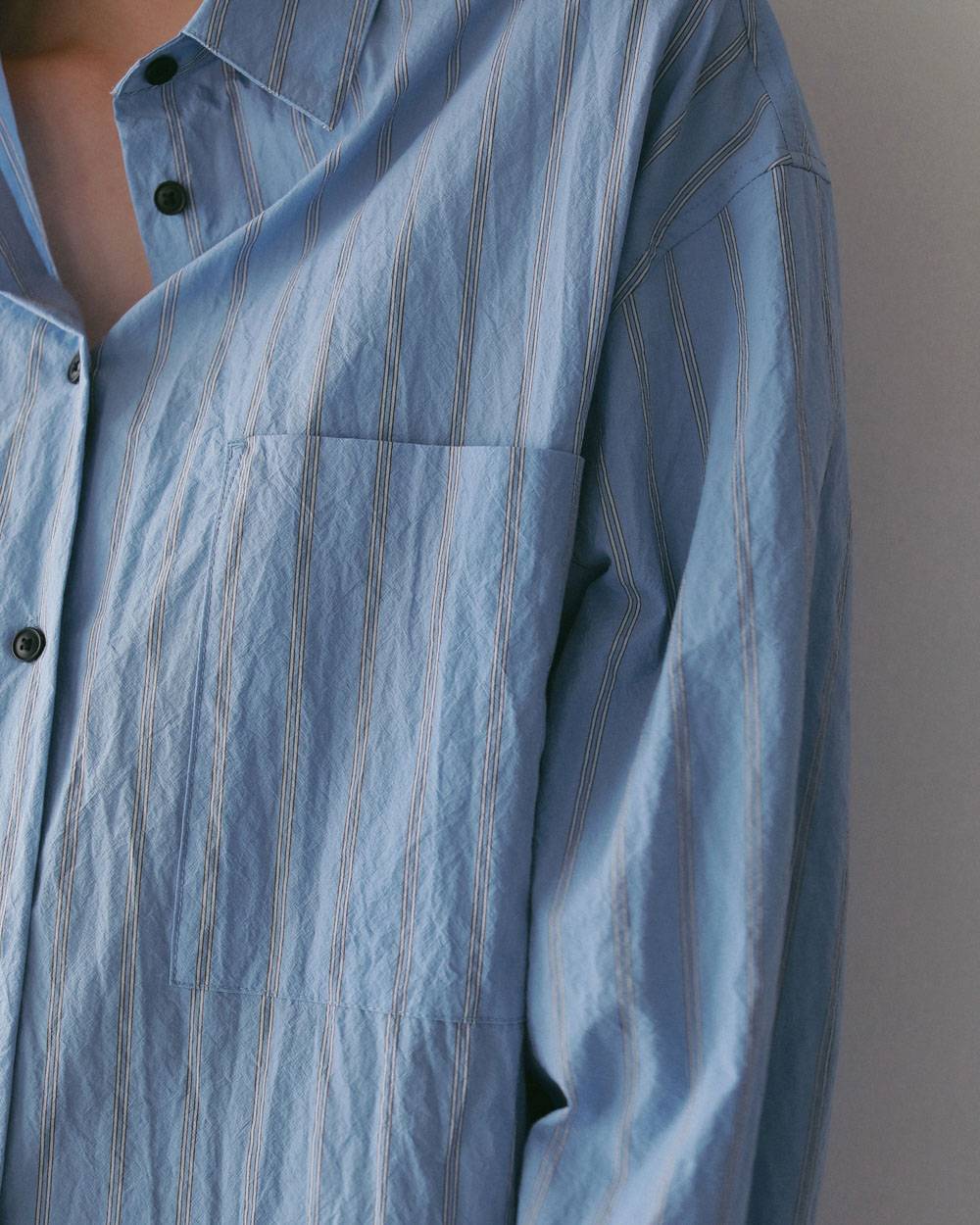 Dry Stripe Shirts Dry Stripe Shirts,ドライ ストライプ シャツ,62710406,シャツ,ブラウス,トップス,羽織,ストライプシャツ,ストライプ,柄,ànuke,アンヌーク,lifes,ライフズ,27ss