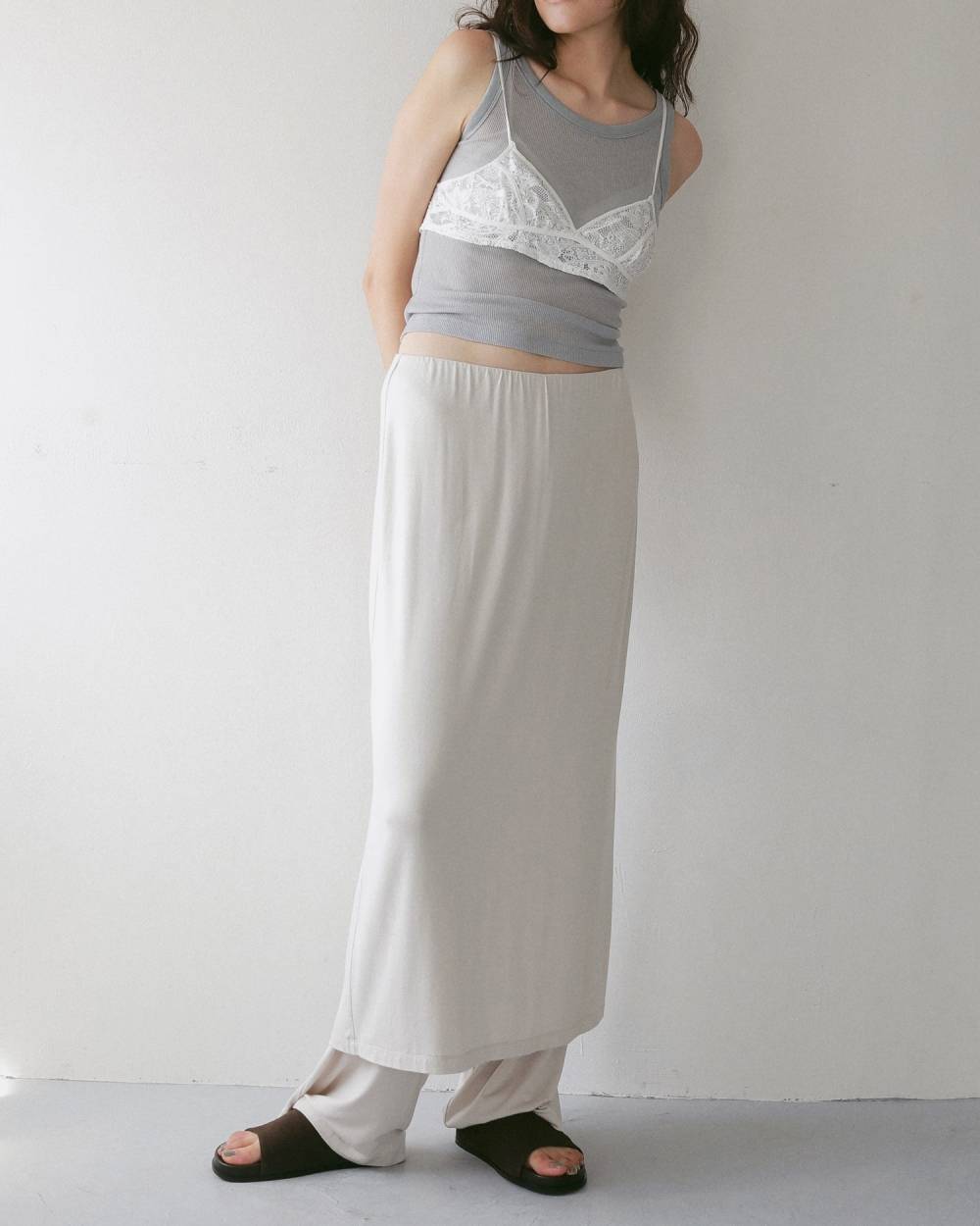 Piping Lace Bratop Piping Lace Bratop,パイピング レース ブラトップ,62710407,トップス,ブラトップ,ビスチェ,配色,ànuke,アンヌーク,lifes,ライフズ,27ss