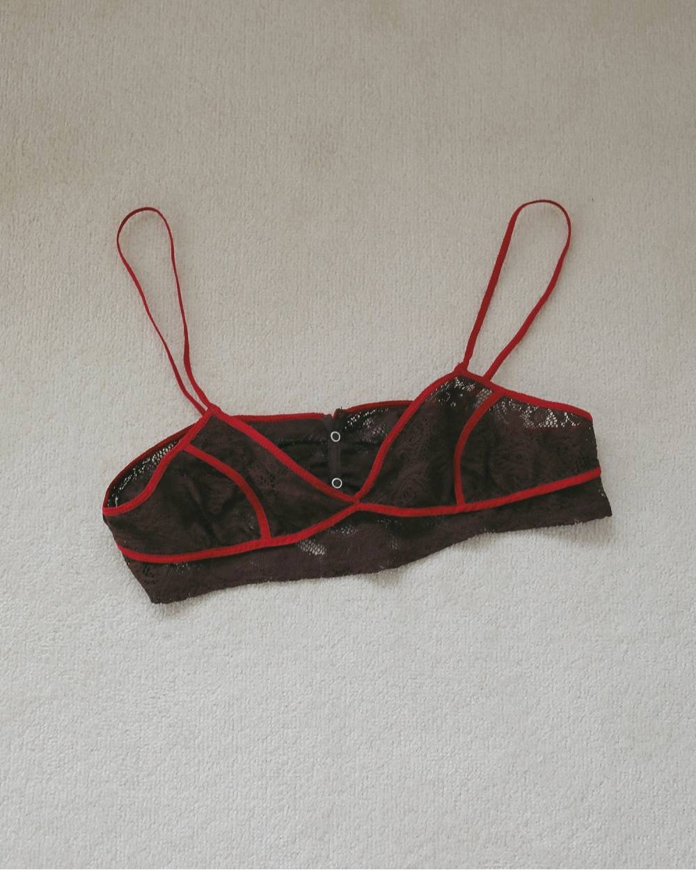 Piping Lace Bratop Piping Lace Bratop,パイピング レース ブラトップ,62710407,トップス,ブラトップ,ビスチェ,配色,ànuke,アンヌーク,lifes,ライフズ,27ss