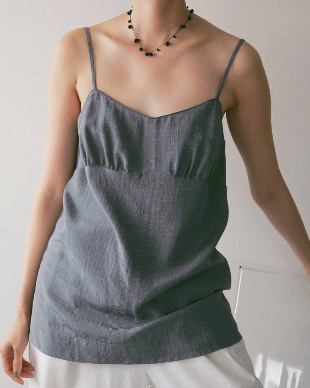Dotjacquard Camisole Tops Dotjacquard Camisole Tops,ドットジャカード キャミソール トップス,62710411,トップス,キャミソール,柄,ànuke,アンヌーク,lifes,ライフズ,27ss