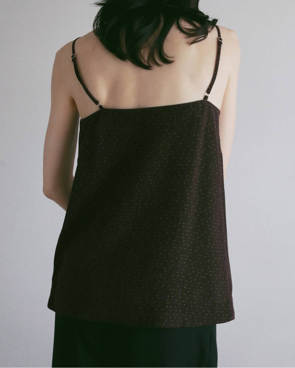 Dotjacquard Camisole Tops Dotjacquard Camisole Tops,ドットジャカード キャミソール トップス,62710411,トップス,キャミソール,柄,ànuke,アンヌーク,lifes,ライフズ,27ss