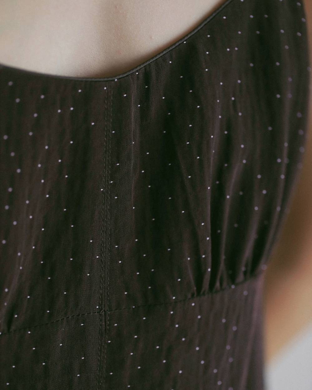 Dotjacquard Camisole Tops Dotjacquard Camisole Tops,ドットジャカード キャミソール トップス,62710411,トップス,キャミソール,柄,ànuke,アンヌーク,lifes,ライフズ,27ss