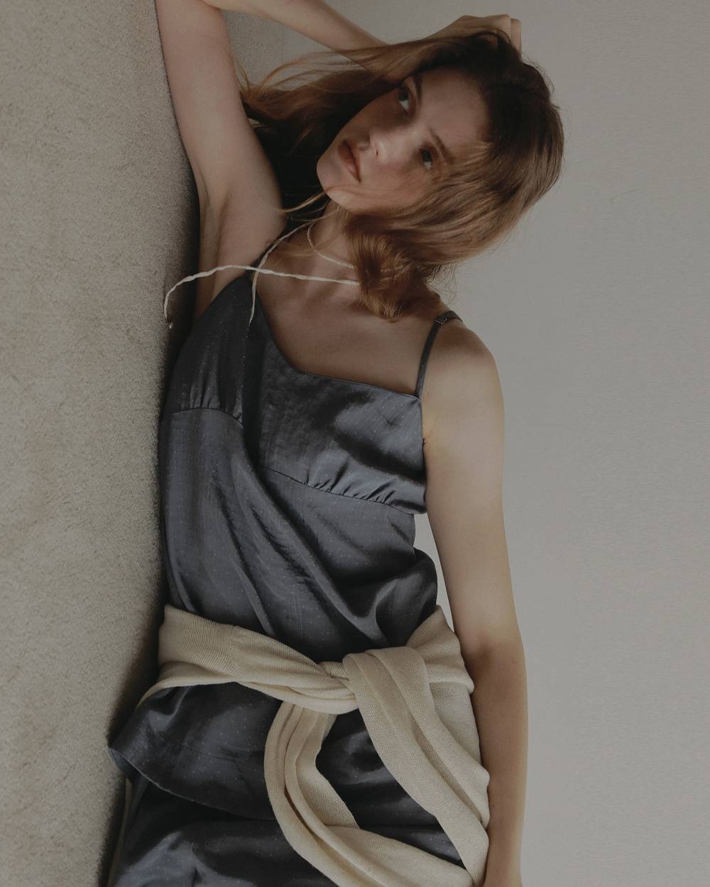 Dotjacquard Camisole Tops Dotjacquard Camisole Tops,ドットジャカード キャミソール トップス,62710411,トップス,キャミソール,柄,ànuke,アンヌーク,lifes,ライフズ,27ss