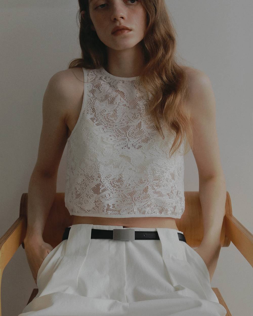 Lace Sleeveless Tops Lace Sleeveless Tops,レース スリーブレス トップス,62710417,トップス,レース,ノースリーブ,ノースリ,タンクトップ,ànuke,アンヌーク,lifes,ライフズ,27ss