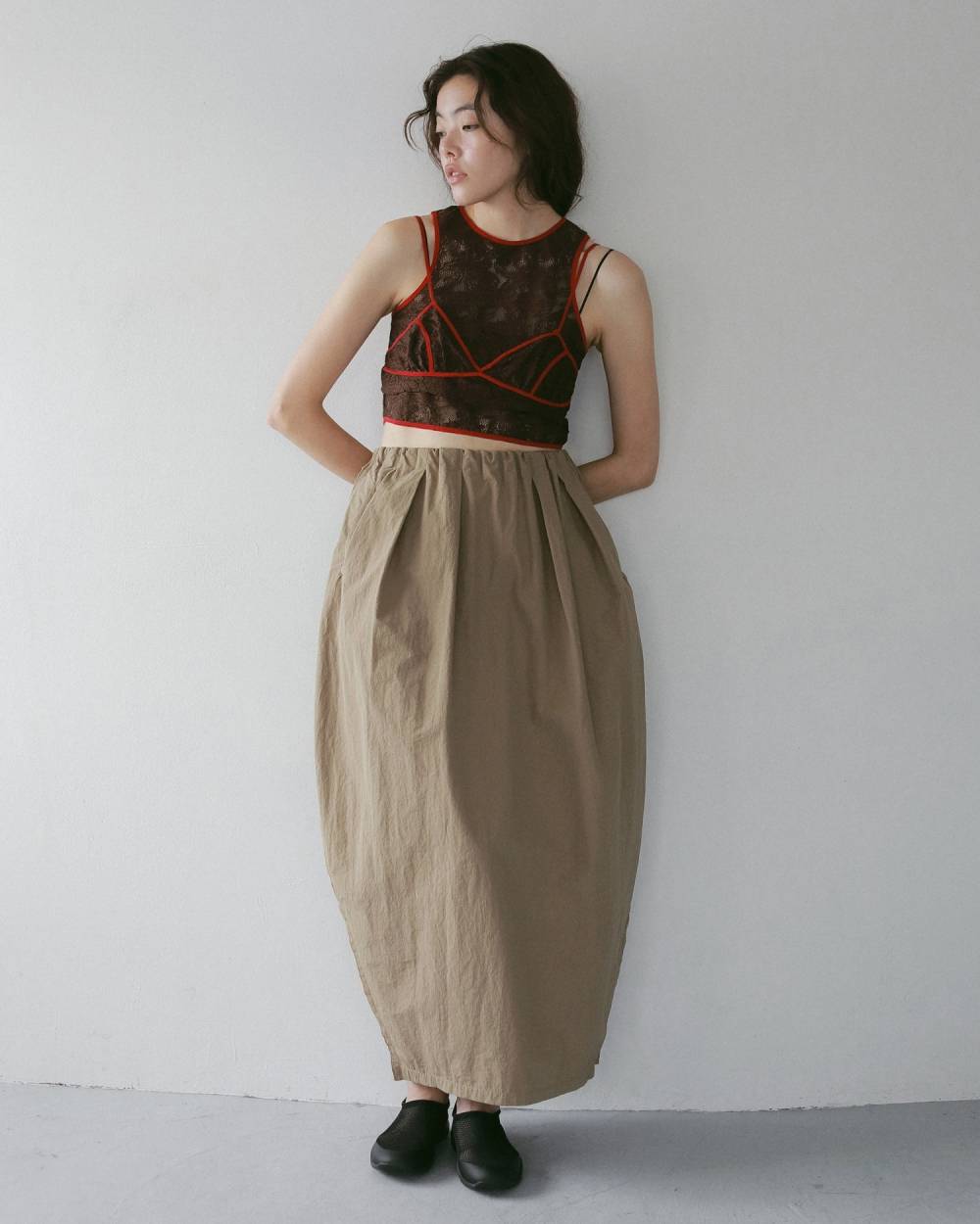 Lace Sleeveless Tops Lace Sleeveless Tops,レース スリーブレス トップス,62710417,トップス,レース,ノースリーブ,ノースリ,タンクトップ,ànuke,アンヌーク,lifes,ライフズ,27ss