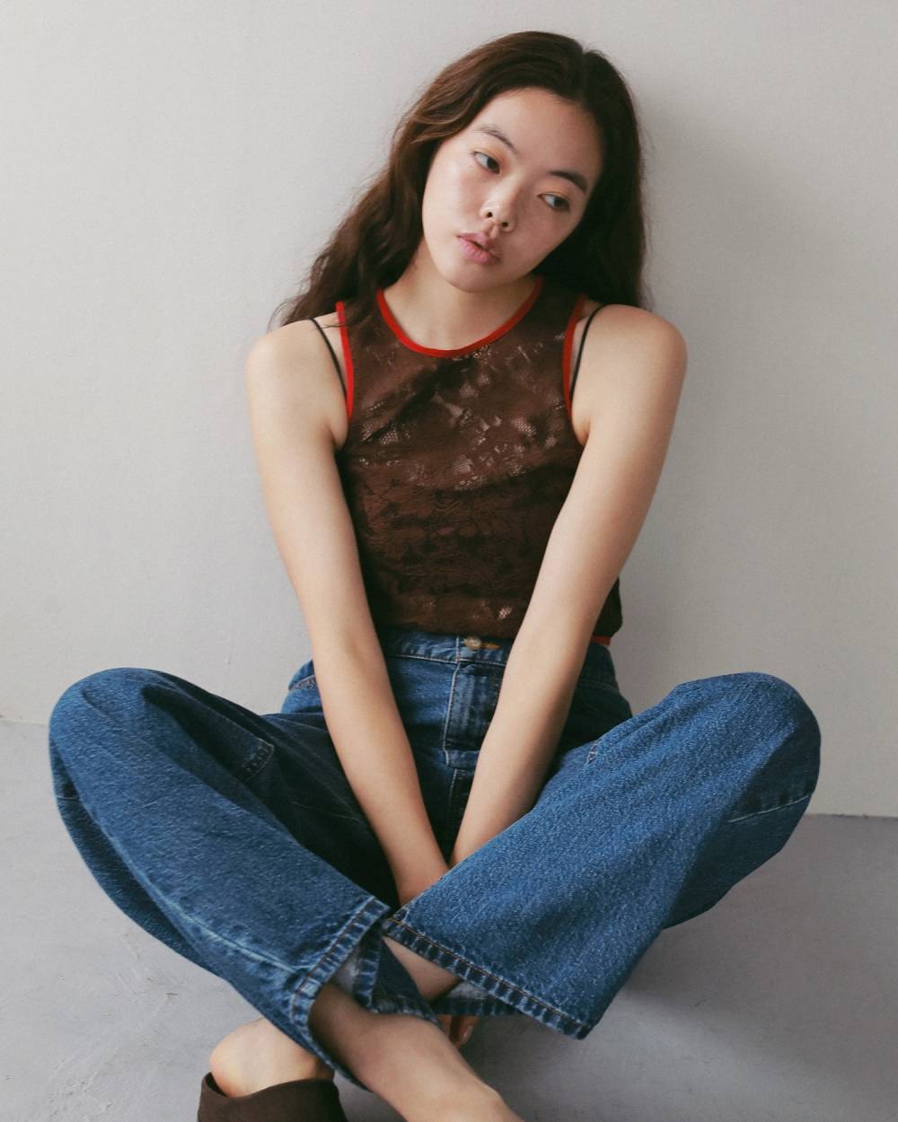Lace Sleeveless Tops Lace Sleeveless Tops,レース スリーブレス トップス,62710417,トップス,レース,ノースリーブ,ノースリ,タンクトップ,ànuke,アンヌーク,lifes,ライフズ,27ss