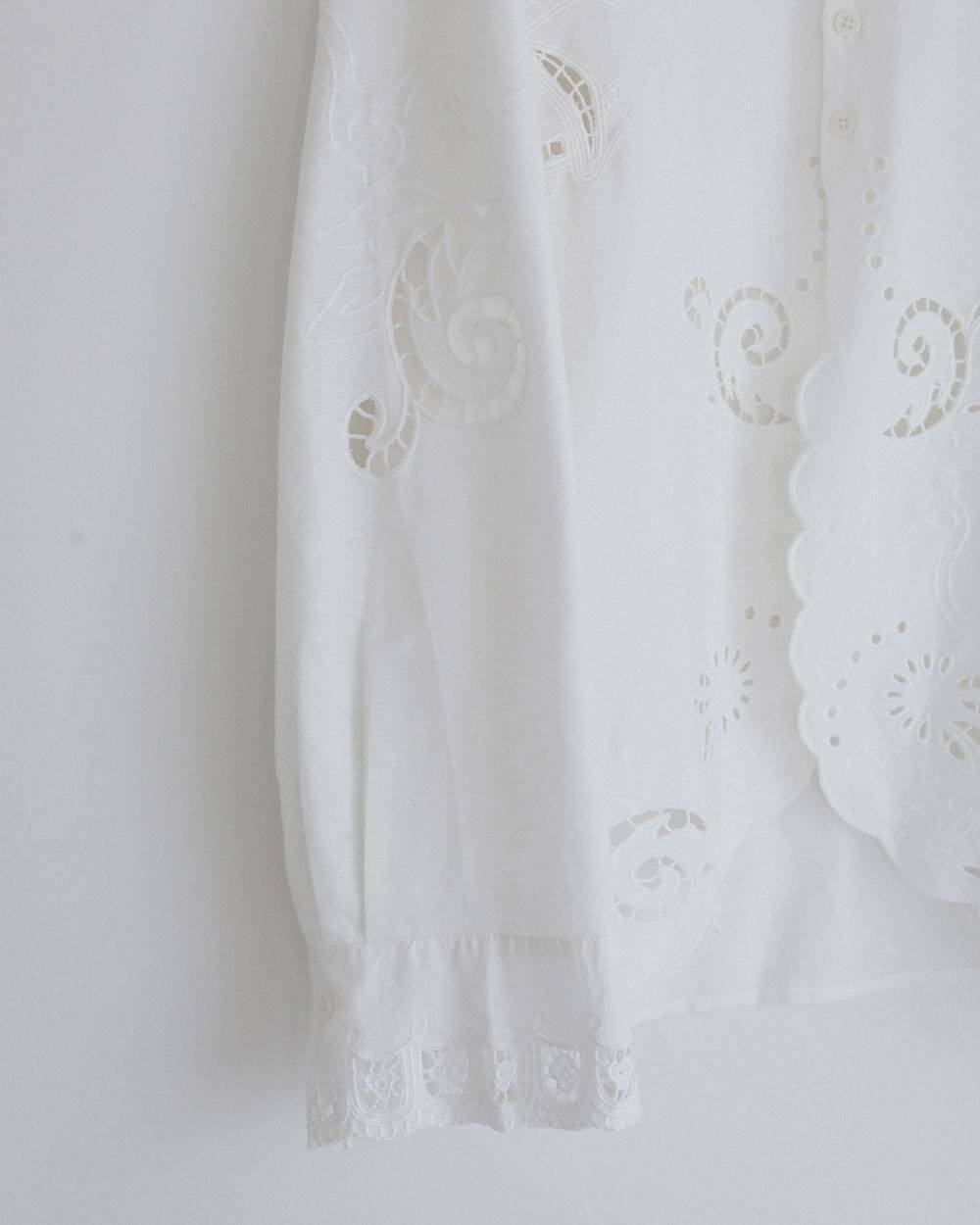Cutwork Opencollar Shirts Cutwork Opencollar Shirts,カットワーク オープンカラー シャツ,62710419,シャツ,刺繍,インド製,開襟シャツ,トップス,羽織,ànuke,アンヌーク,lifes,ライフズ,27ss