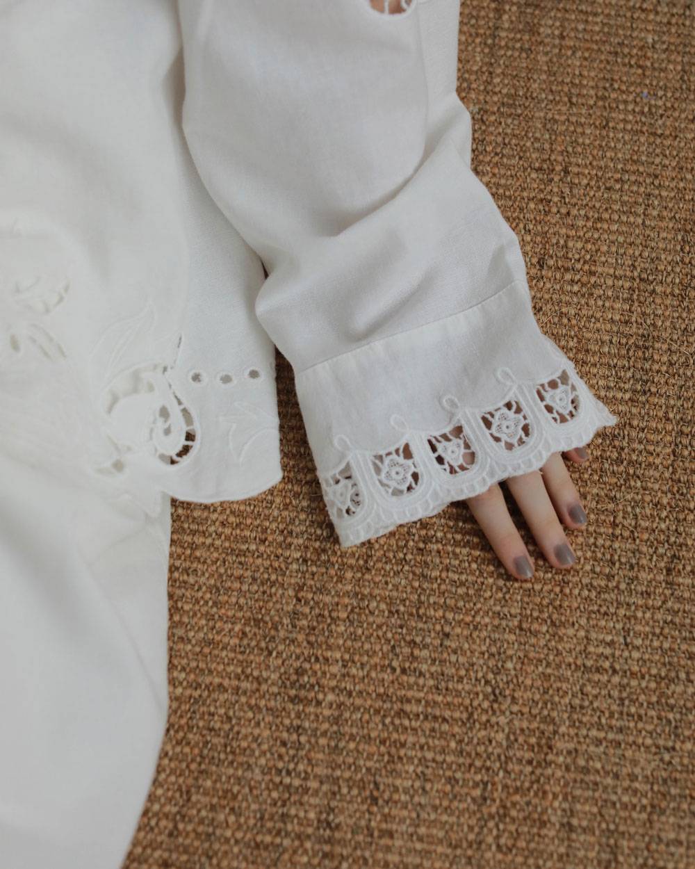 Cutwork Opencollar Shirts Cutwork Opencollar Shirts,カットワーク オープンカラー シャツ,62710419,シャツ,刺繍,インド製,開襟シャツ,トップス,羽織,ànuke,アンヌーク,lifes,ライフズ,27ss