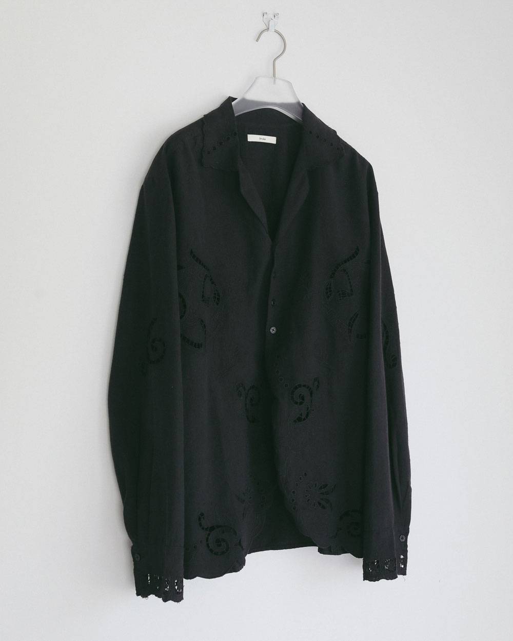 Cutwork Opencollar Shirts Cutwork Opencollar Shirts,カットワーク オープンカラー シャツ,62710419,シャツ,刺繍,インド製,開襟シャツ,トップス,羽織,ànuke,アンヌーク,lifes,ライフズ,27ss