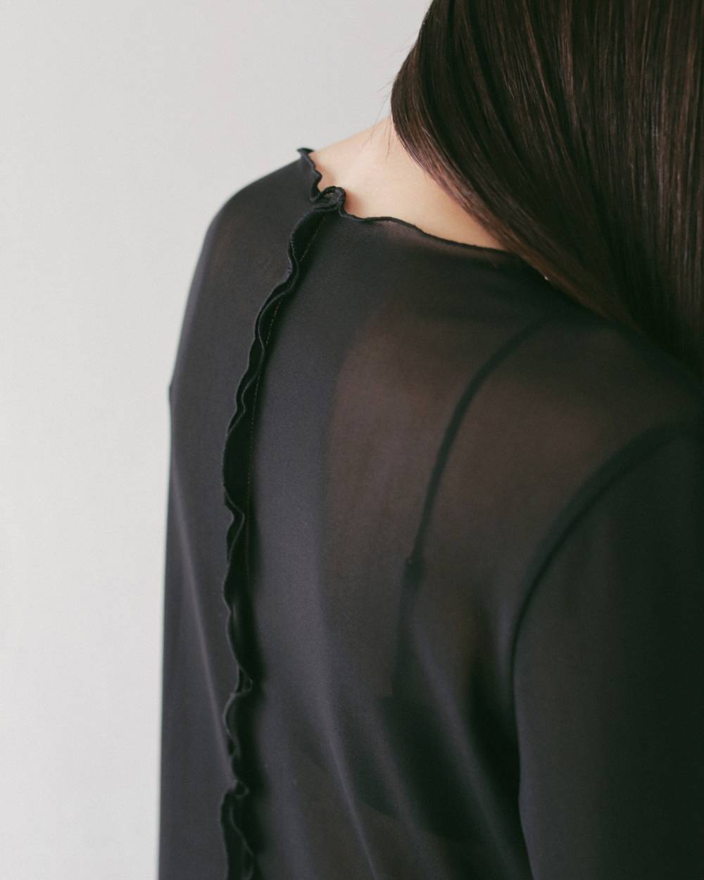 Sheer Tulle Cardigan Sheer Tulle Cardigan,シアー チュール カーディガン,62710420,カーディガン,カーデ,シアー,透け感,トップス,羽織,ànuke,アンヌーク,lifes,ライフズ,27ss