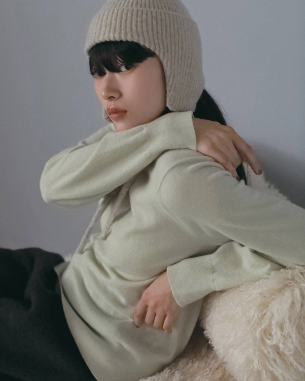 Wool100% Crewneck Knit Wool100% Crewneck Knit,ウール100% クルーネックニット,62710506,ニット,トップス,ニットトップス,ウール,クルーネック,ànuke,アンヌーク,lifes,ライフズ,26fall,26aw