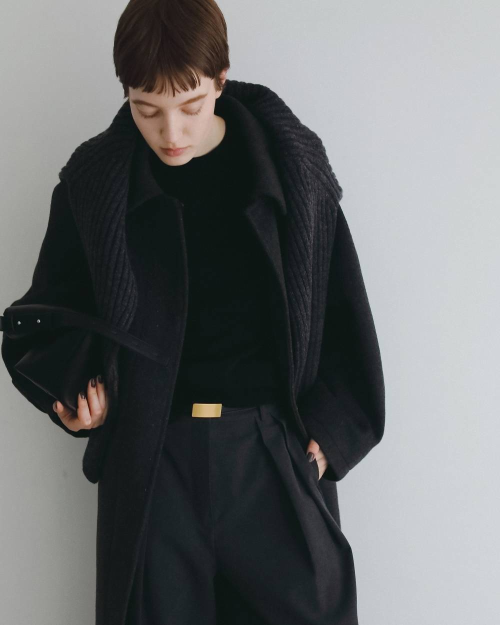 Wool100% Crewneck Knit Wool100% Crewneck Knit,ウール100% クルーネックニット,62710506,ニット,トップス,ニットトップス,ウール,クルーネック,ànuke,アンヌーク,lifes,ライフズ,26fall,26aw