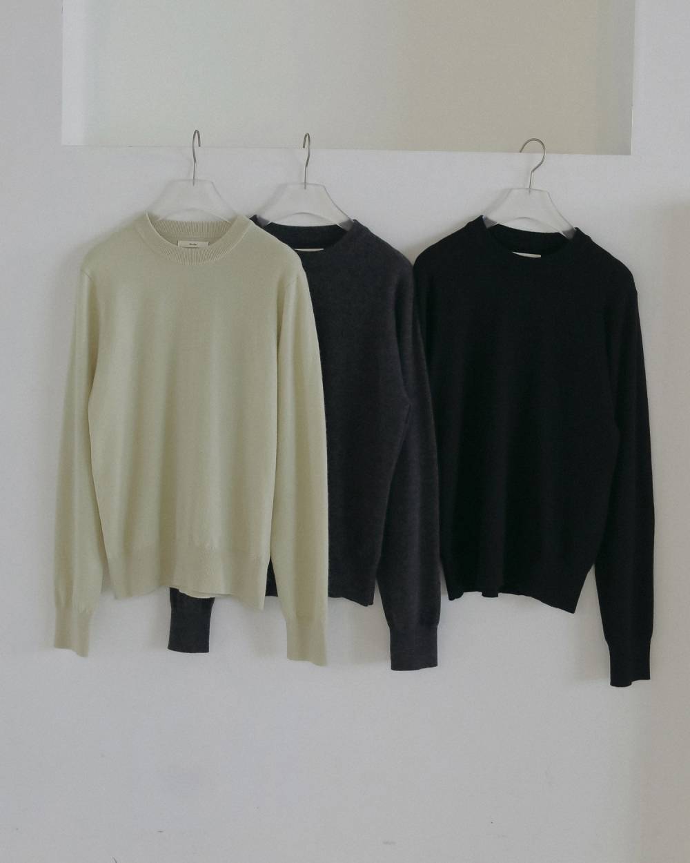 Wool100% Crewneck Knit Wool100% Crewneck Knit,ウール100% クルーネックニット,62710506,ニット,トップス,ニットトップス,ウール,クルーネック,ànuke,アンヌーク,lifes,ライフズ,26fall,26aw