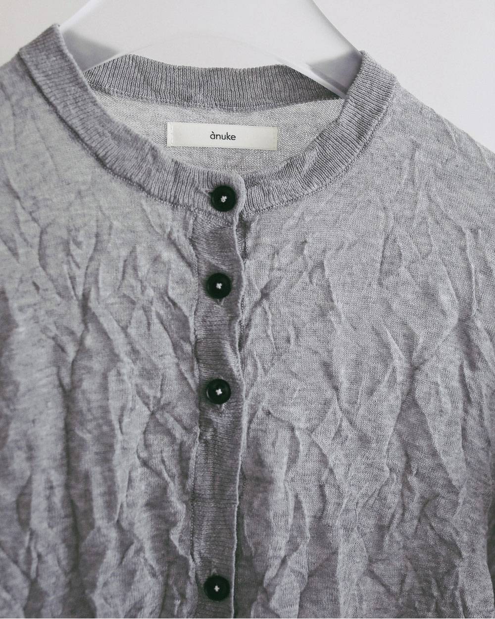 Washer Knit Cardigan Washer Knit Cardigan,ウォッシャー ニット カーディガン,62710511,カーディガン,カーデ,羽織,,ニットカーデ,ànuke,アンヌーク,lifes,ライフズ,27ss