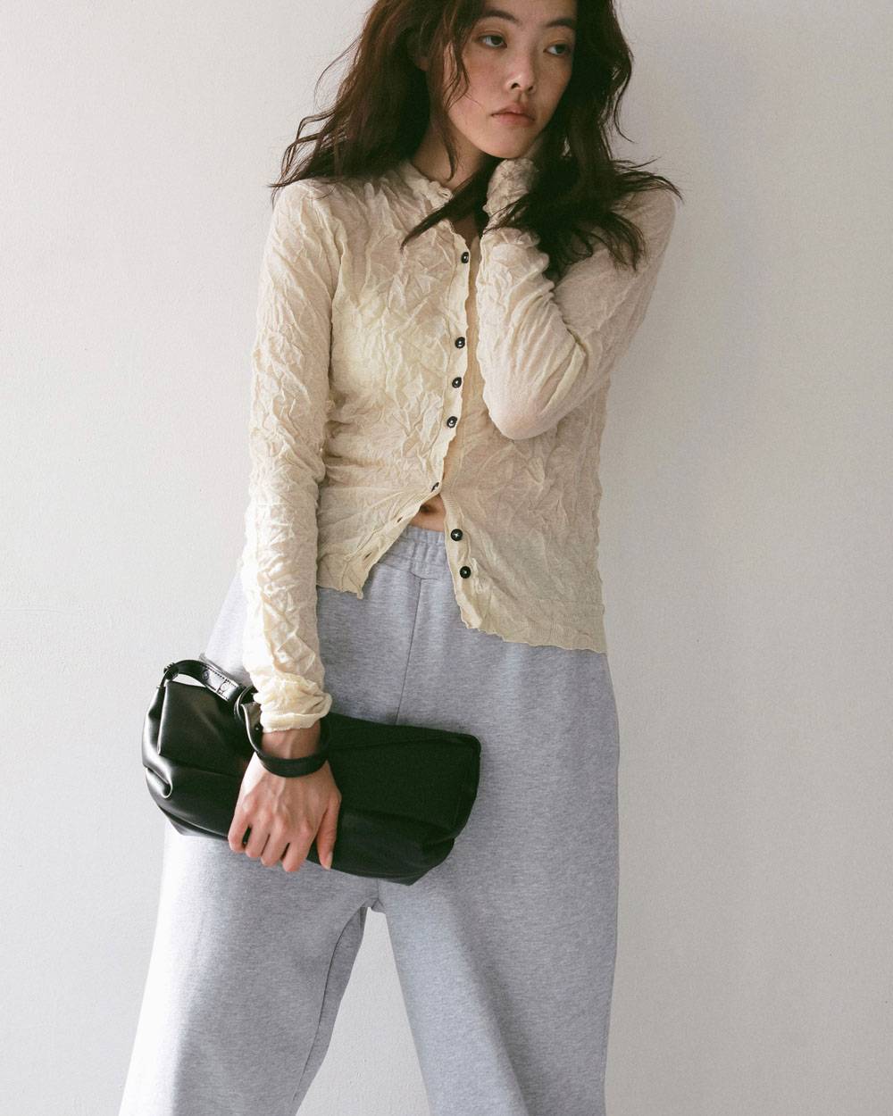 Washer Knit Cardigan Washer Knit Cardigan,ウォッシャー ニット カーディガン,62710511,カーディガン,カーデ,羽織,,ニットカーデ,ànuke,アンヌーク,lifes,ライフズ,27ss