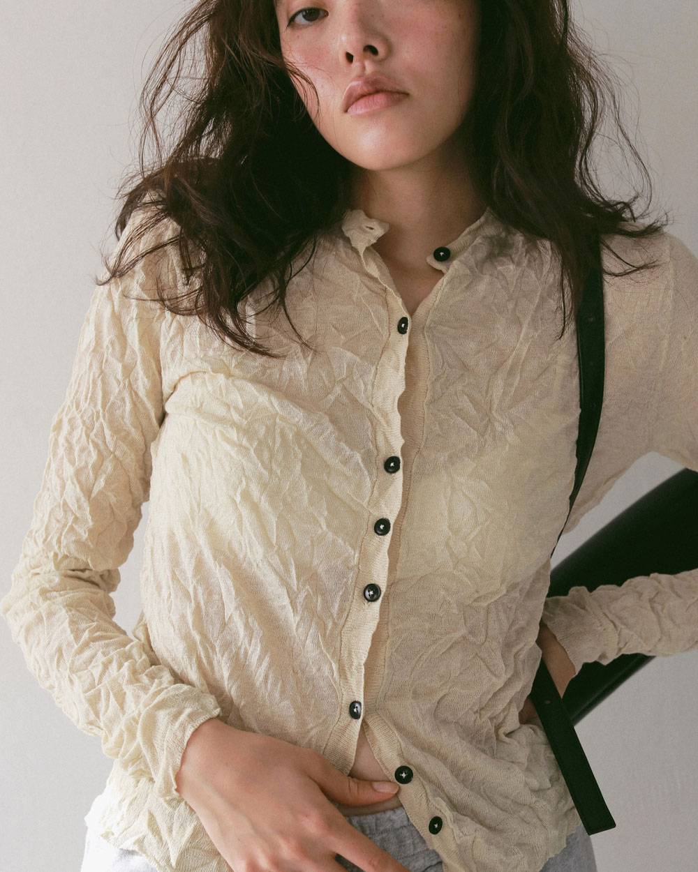 Washer Knit Cardigan Washer Knit Cardigan,ウォッシャー ニット カーディガン,62710511,カーディガン,カーデ,羽織,,ニットカーデ,ànuke,アンヌーク,lifes,ライフズ,27ss