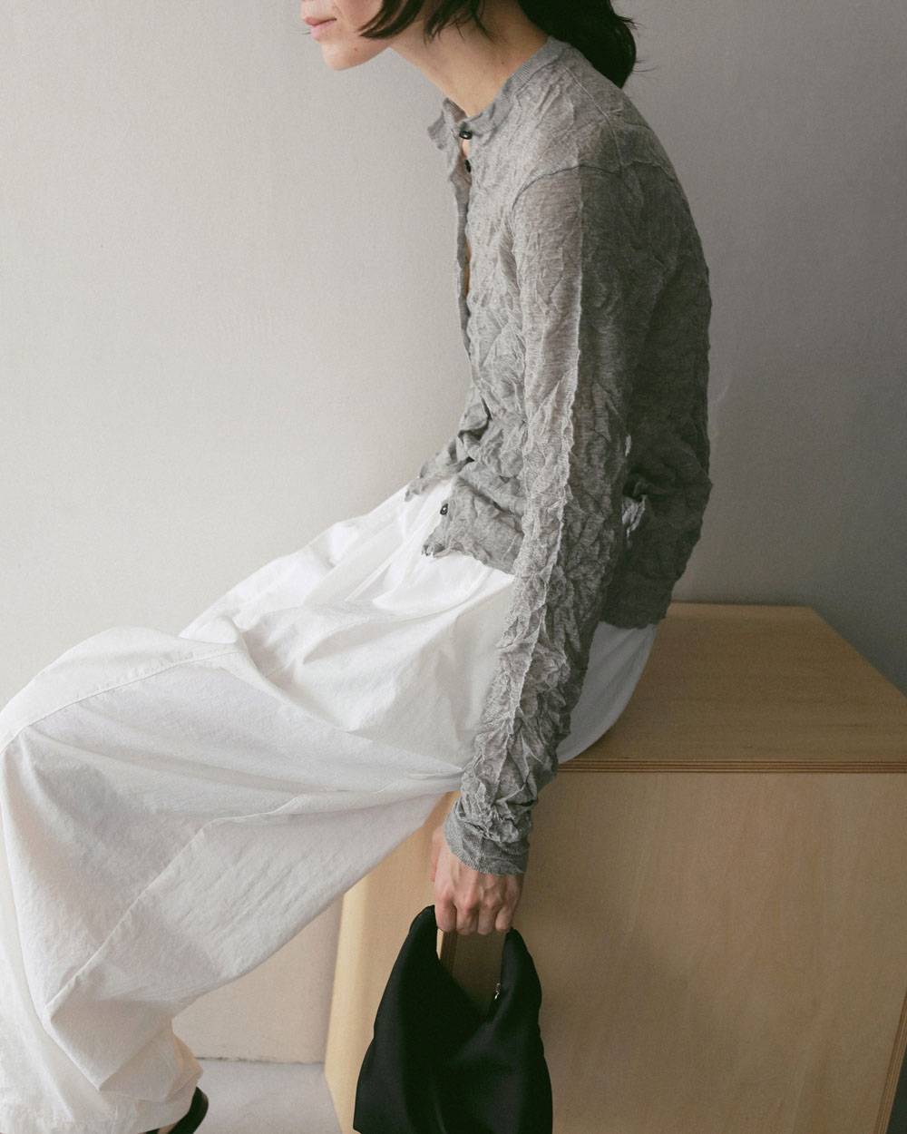 Washer Knit Cardigan Washer Knit Cardigan,ウォッシャー ニット カーディガン,62710511,カーディガン,カーデ,羽織,,ニットカーデ,ànuke,アンヌーク,lifes,ライフズ,27ss