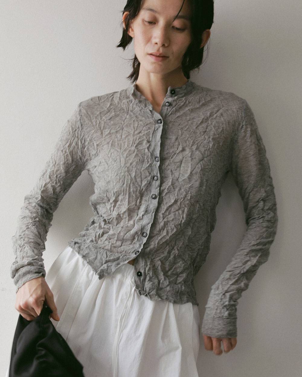 Washer Knit Cardigan Washer Knit Cardigan,ウォッシャー ニット カーディガン,62710511,カーディガン,カーデ,羽織,,ニットカーデ,ànuke,アンヌーク,lifes,ライフズ,27ss